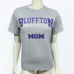 Bluffton University Mom Gray T-Shirt - Small